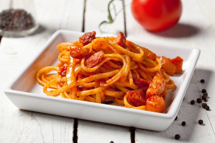 Linguine all'amatriciana - Star